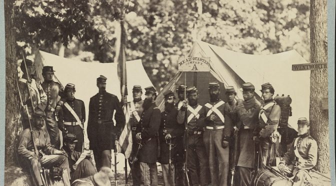 Nowe rzeźby – milicja Unii w roku 1861 / New sculpts Union militia in 1861